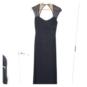 BLACK EVENING DRESS